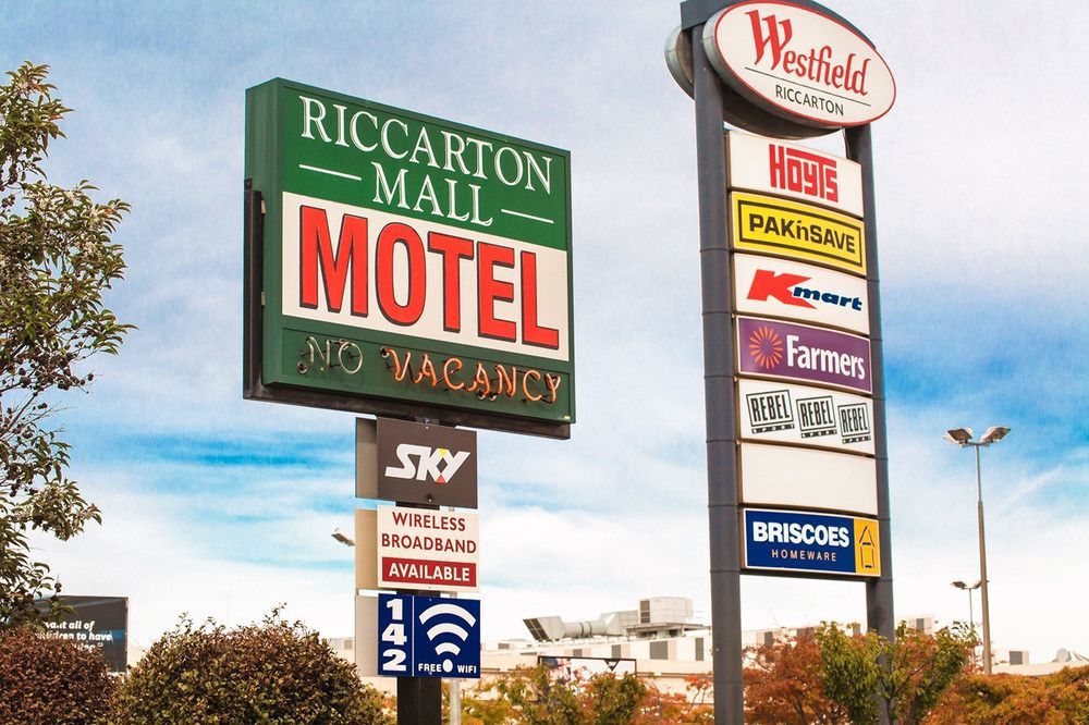 Riccarton Mall Motel Christchurch Exterior foto